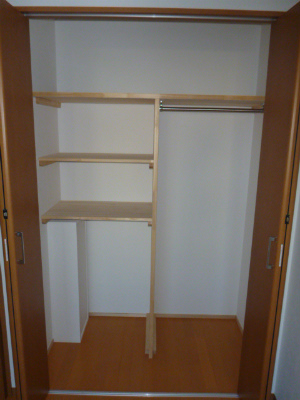 Receipt. Some of the closet can now be subdivided.