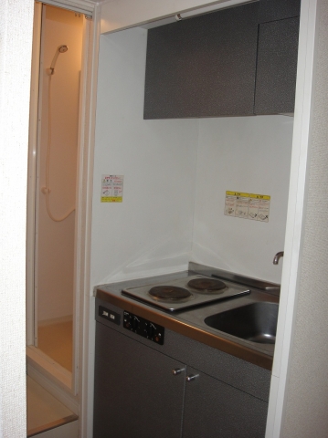 Kitchen. 2 is a neck of electric kitchen.