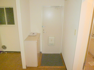 Entrance. There cupboard!