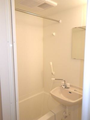 Bath. Bathroom with bathroom dryer!