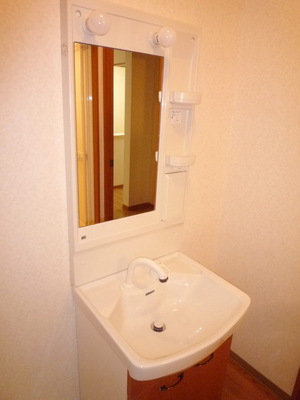 Washroom. Independent wash basin