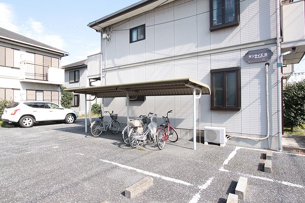 Other common areas. Covered parking lot