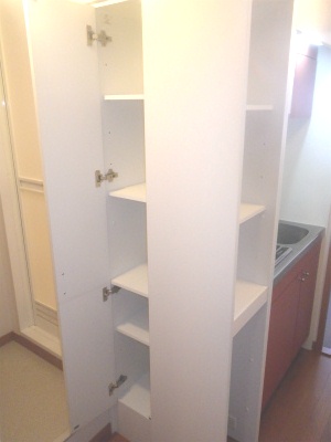 Other room space. Kitchen Horizontal, Housed in the dressing room space. this is! Convenient!