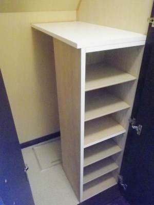 Receipt. It entrance next to the storage is also perfectly