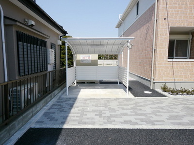 Other common areas. Covered parking lot