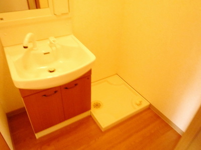 Washroom. Independent wash basin