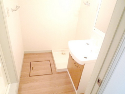 Washroom. Independent wash basin