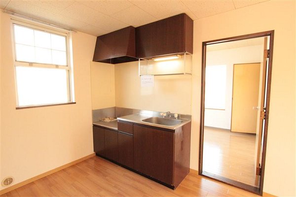 Kitchen. For the room difference photo, It is actually a state of reversal.