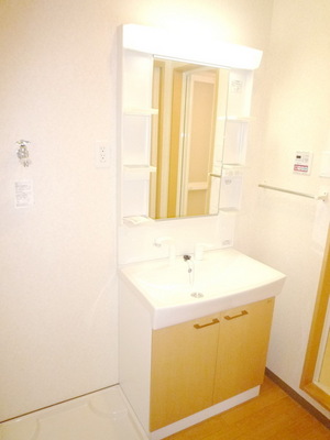 Washroom. Independent wash basin