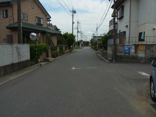 Local land photo. Northwest side of the road