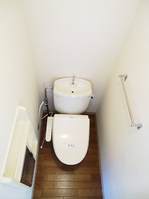 Toilet. Warm water washing toilet seat