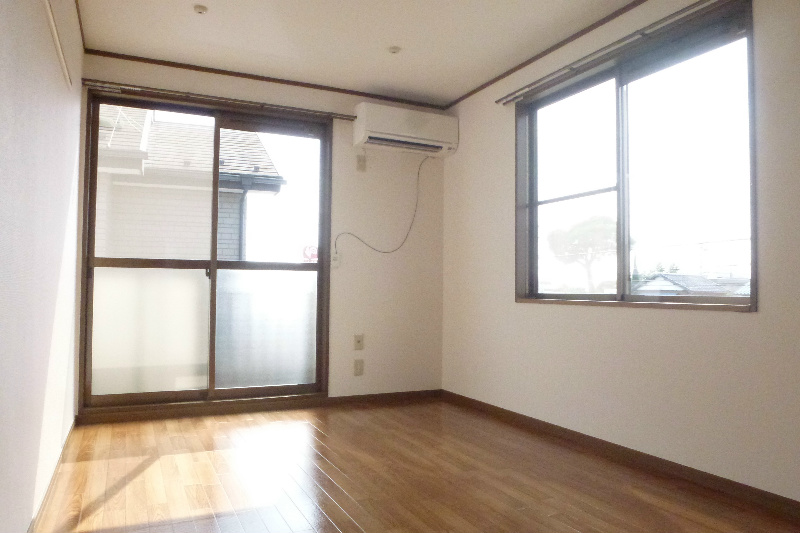 Living and room. Facing south Two-sided lighting