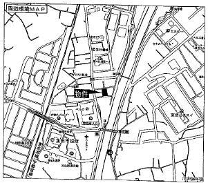 Local guide map. Please come the fine home of signboard to mark! 