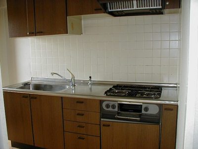 Kitchen.  ※ Renovation before