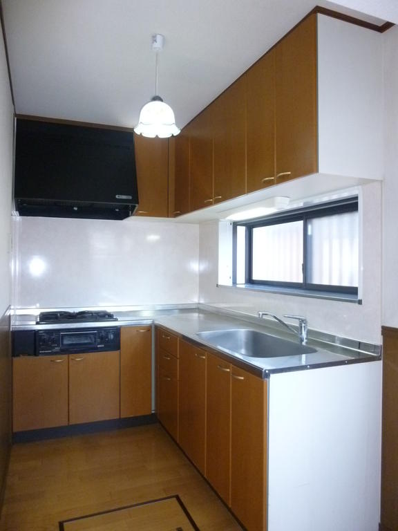 Kitchen. Use of popular wife easy L-shaped kitchen