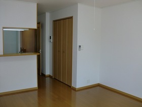 Living and room. Western style room Counter side