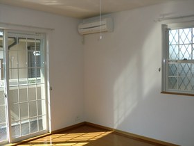 Living and room. Western style room Window side