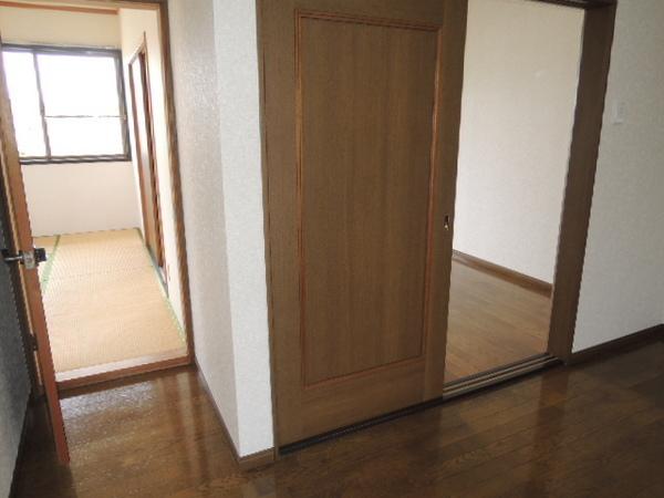 Other room space. Room doorway