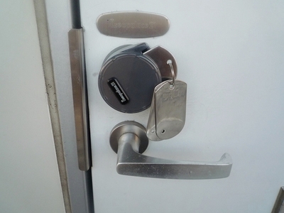 Security. The key is a safe card key