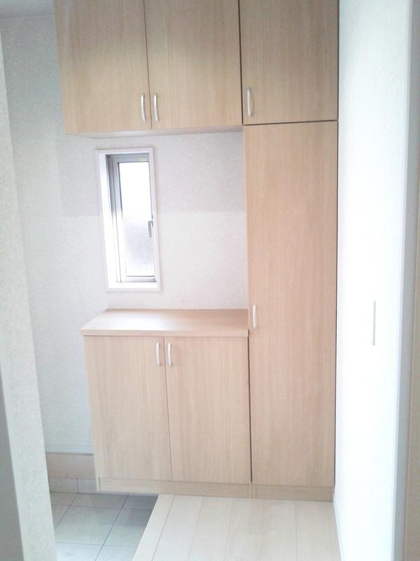 Entrance. Bright entrance