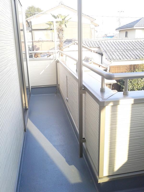 Balcony. The south side of the balcony