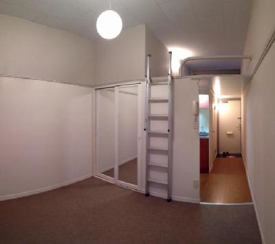 Living and room. Plenty of storage closet