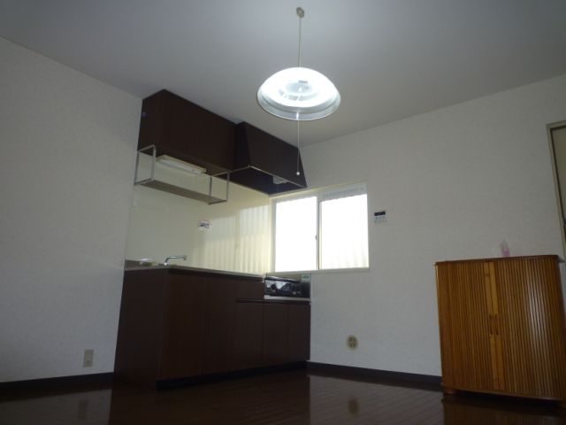 Kitchen. You can brighten ventilation have a window in the kitchen.