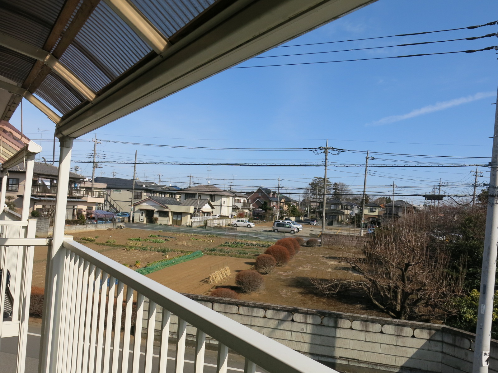 View. Roof balcony! Scenery is also the sky is wide.