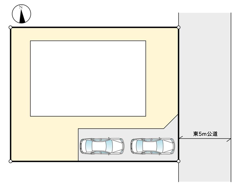 Compartment figure. Land price 21,800,000 yen, Land area 207.6 sq m