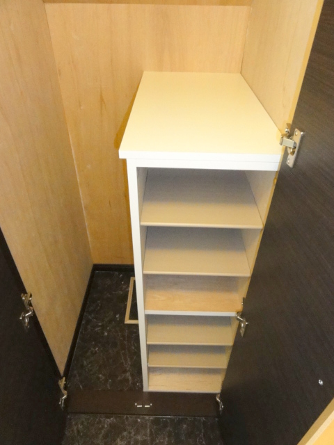 Entrance. Spacious cupboard