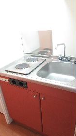 Kitchen. Two-burner stove