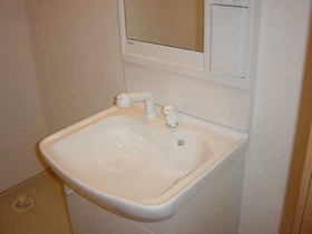 Washroom. It is a convenient independent wash basin