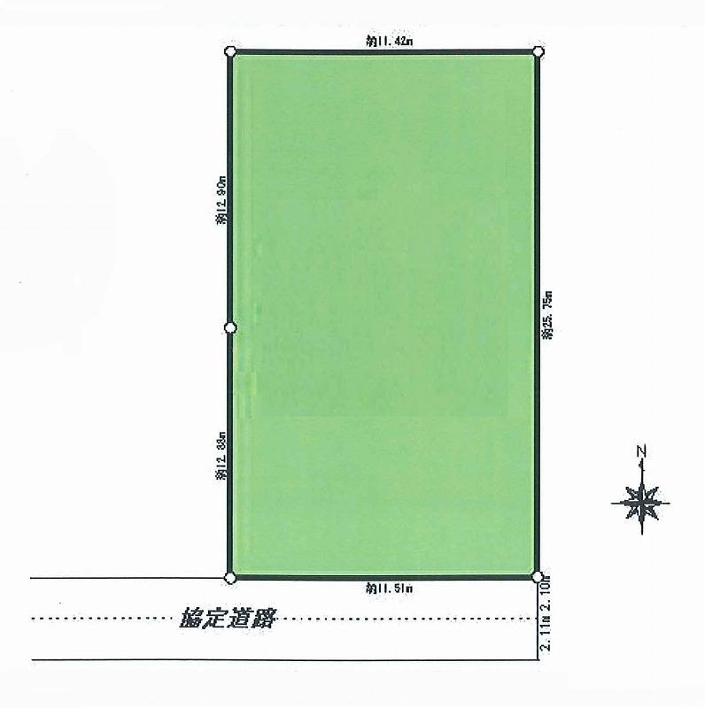 Compartment figure. Land price 12,380,000 yen, Land area 295.39 sq m