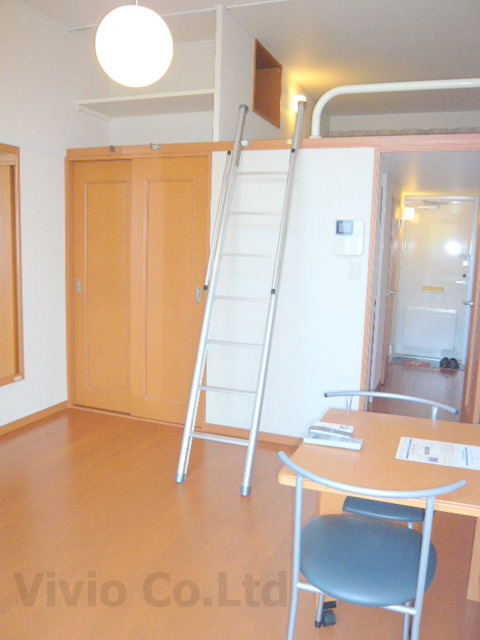 Living and room. It is the loft of the room