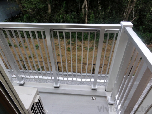 Balcony. There is a separate balcony.