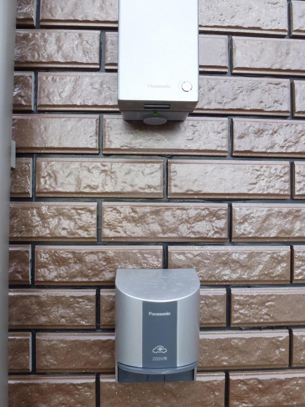 Power generation ・ Hot water equipment. 200V dedicated EV ・ PHV charger (3 ・ 4 Building)