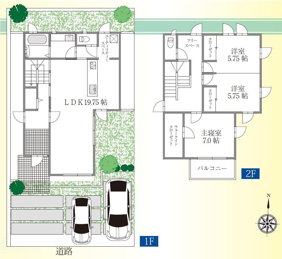 Floor plan. K's Denki until Mr. 480m 6-minute walk