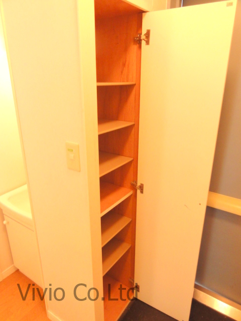 Receipt. Shoe box storage are equipped with the front door.