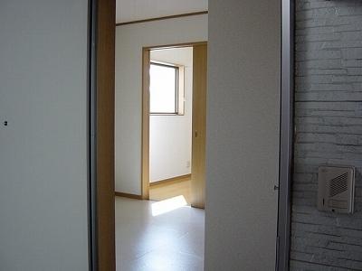 Entrance. Bright entrance