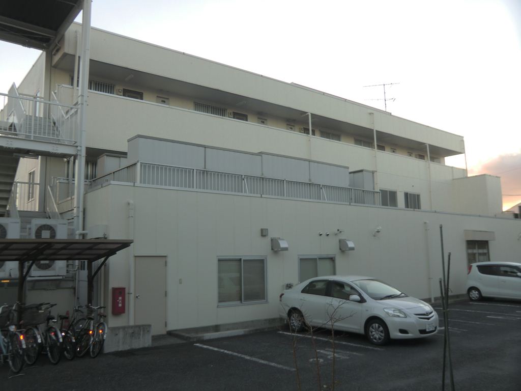 Parking lot. Parking Lot ・ Bicycle-parking space
