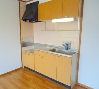 Kitchen. You can enjoy dishes in the large kitchen!