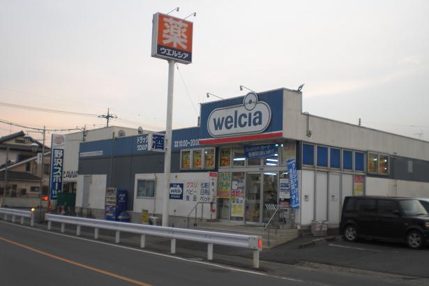 Dorakkusutoa. Uerushia Higashimatsuyama Wakamatsu shop 193m until (drugstore)