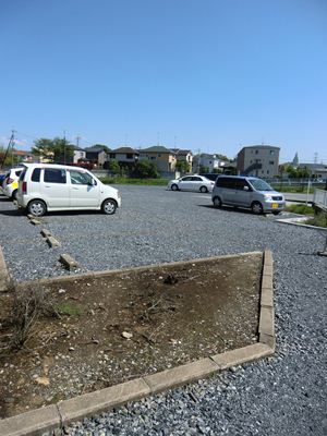 Parking lot. On-site parking