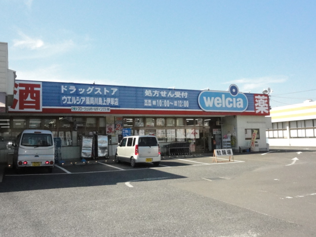 Dorakkusutoa. Uerushia Kawashima Kamiigusa shop 580m until (drugstore)