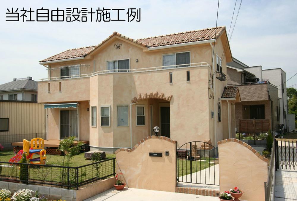 Local land photo.  ※ reference ※ Our free design plan construction example