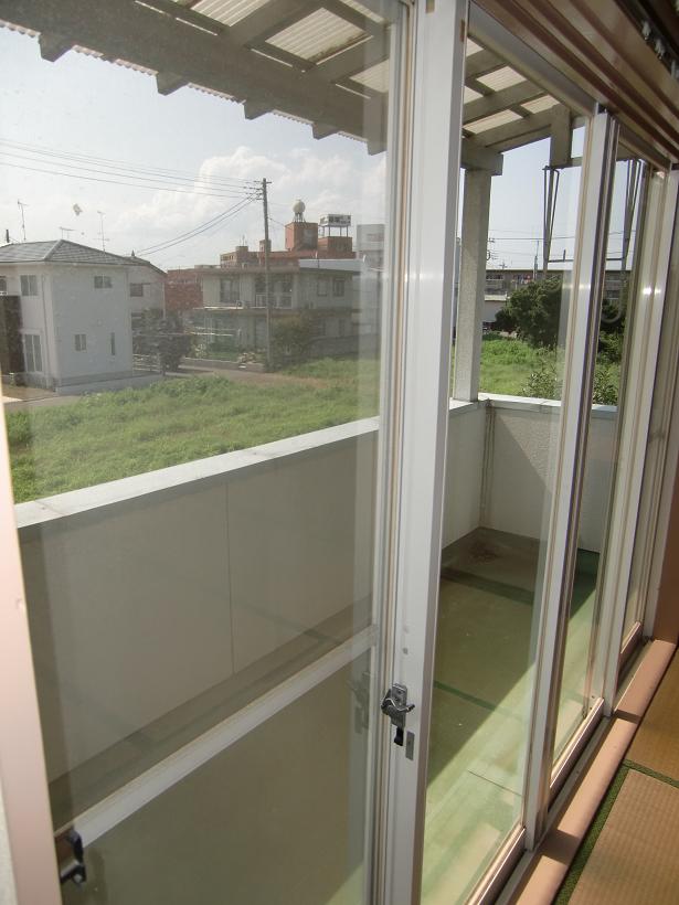 Balcony. Since the south-facing of our laundry and dry well