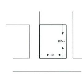 Compartment figure. Land price 5.5 million yen, Land area 243 sq m