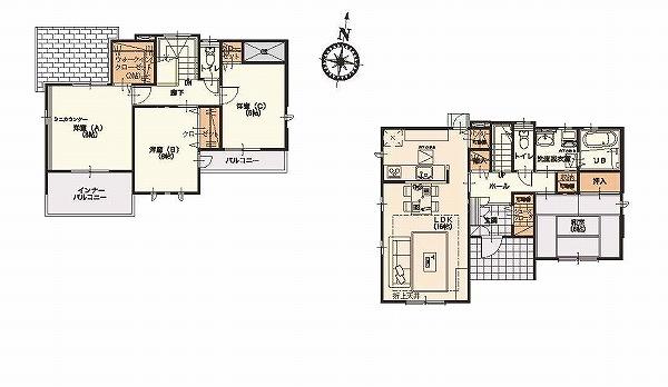 Floor plan. ■ New Year local sales meeting ・ Sneak preview held! ■ <Dates> 1 / 4 ・ 5 ・ 11 ・ 12 ・ 13 ■ I'd love to, Please feel free to visitors all together your family! ※ Details can be found in the event information
