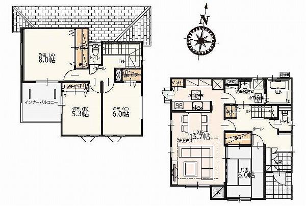 Floor plan. ■ New Year local sales meeting ・ Sneak preview held! ■ <Dates> 1 / 4 ・ 5 ・ 11 ・ 12 ・ 13 ■ I'd love to, Please feel free to visitors all together your family! ※ Details can be found in the event information