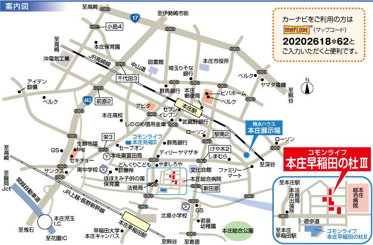 Local guide map. Information map